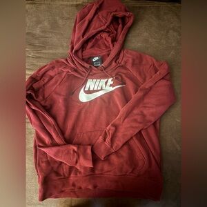 Nike Red Hoodie